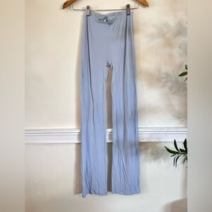 Skims Soft Lounge Lace Pants in Blue Quartz Size XXS